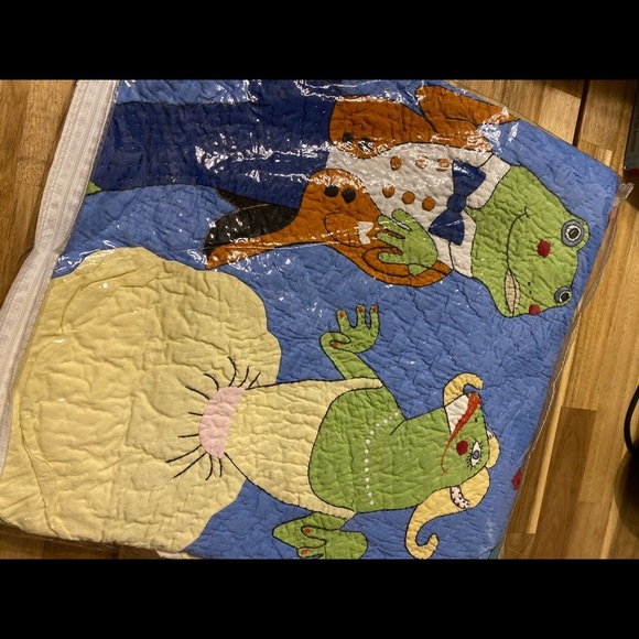 UNIQUE ⭐️JUDI BOISSON baby crib quilt - Picture 2 of 8